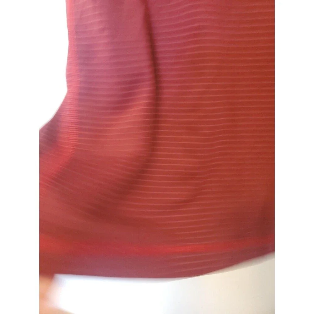 The North Face‎ T-shirt Flash Dry 100% Polyester Men's L Maroon Short Sleeve Tee - Picture 8 of 16